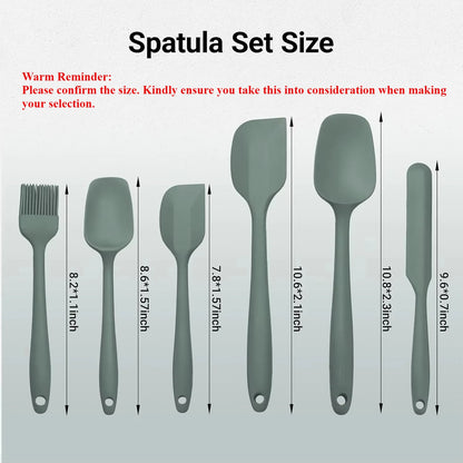 Silicone Bakeware Spatula Set - 69 Pieces Non-Stick Heat Resistant Food Grade Cooking Tools - ZOOMNSTORE