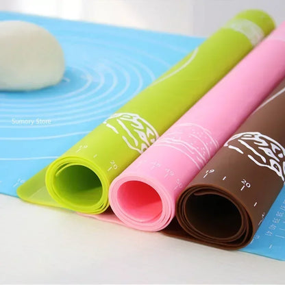 Silicone Baking Mat – Kitchen Kneading Mat Non-Stick Dough Pad Oven Safe - ZOOMNSTORE