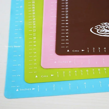 Silicone Baking Mat – Kitchen Kneading Mat Non-Stick Dough Pad Oven Safe - ZOOMNSTORE