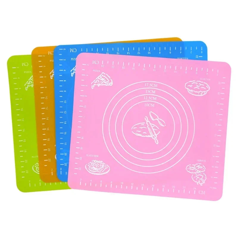 Silicone Baking Mat – Kitchen Kneading Mat Non-Stick Dough Pad Oven Safe - ZOOMNSTORE