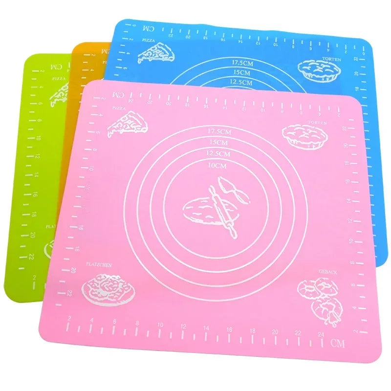 Silicone Baking Mat – Kitchen Kneading Mat Non-Stick Dough Pad Oven Safe - ZOOMNSTORE