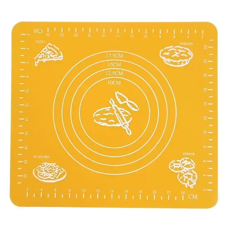 Silicone Baking Mat – Kitchen Kneading Mat Non-Stick Dough Pad Oven Safe - ZOOMNSTORE