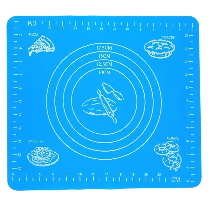 Silicone Baking Mat – Kitchen Kneading Mat Non-Stick Dough Pad Oven Safe - ZOOMNSTORE
