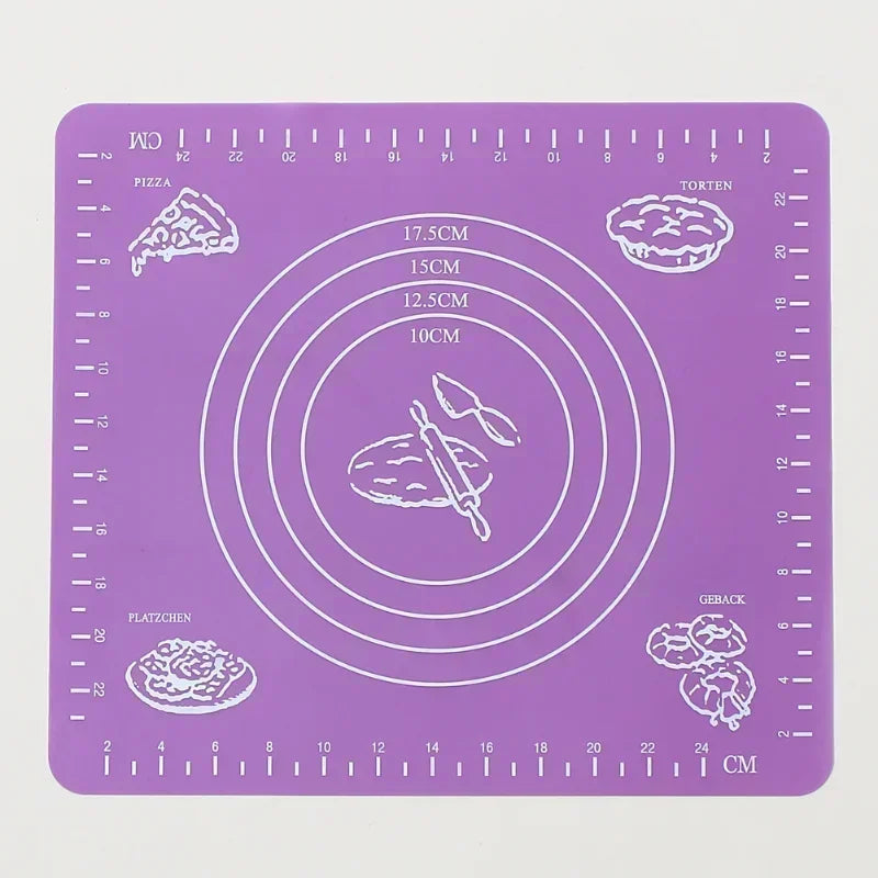 Silicone Baking Mat – Kitchen Kneading Mat Non-Stick Dough Pad Oven Safe - ZOOMNSTORE