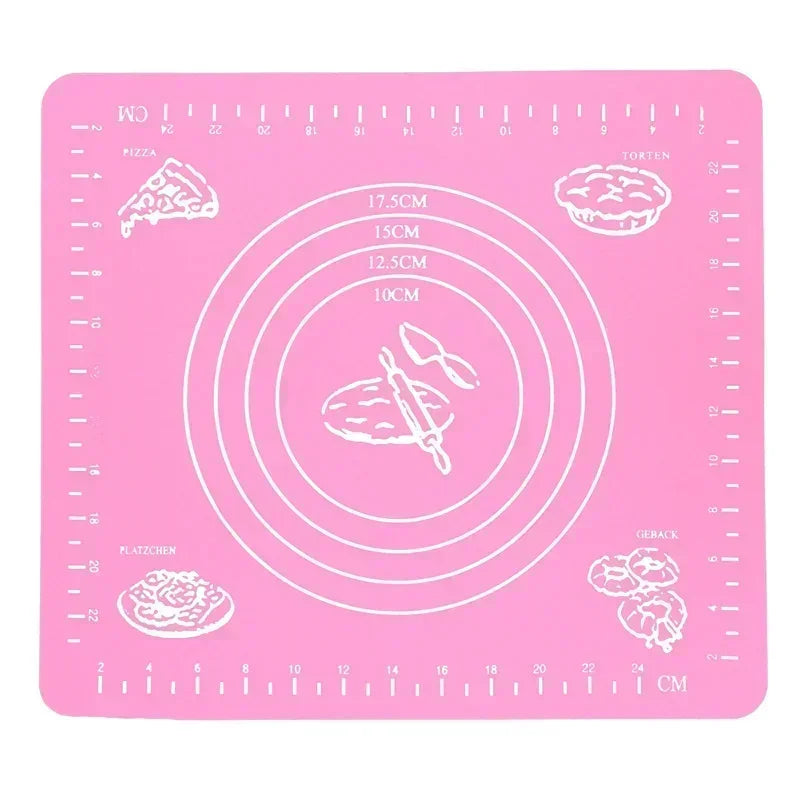 Silicone Baking Mat – Kitchen Kneading Mat Non-Stick Dough Pad Oven Safe - ZOOMNSTORE