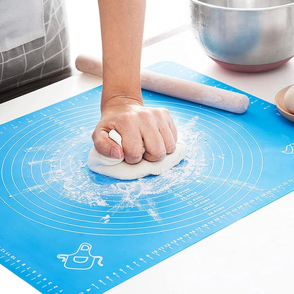 Silicone Baking Mat | Kneading Dough Pastry Liner - Extra Large Nonstick Oven Safe Pad - ZOOMNSTORE