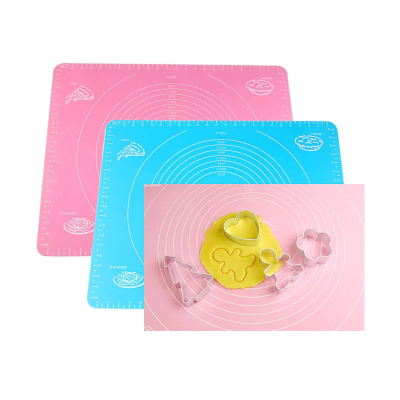 Silicone Baking Mat | Kneading Dough Pastry Liner - Extra Large Nonstick Oven Safe Pad - ZOOMNSTORE