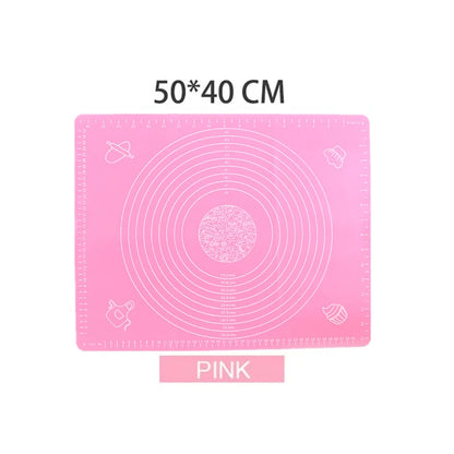 Silicone Baking Mat | Kneading Dough Pastry Liner - Extra Large Nonstick Oven Safe Pad - ZOOMNSTORE