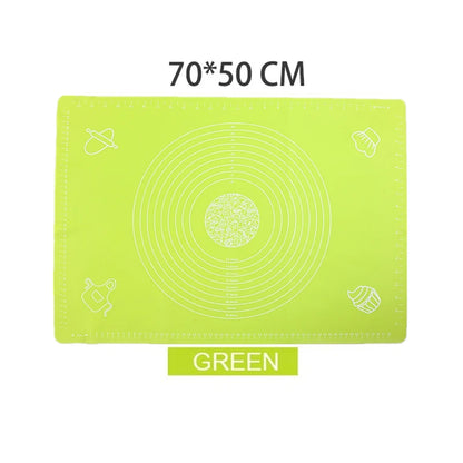 Silicone Baking Mat | Kneading Dough Pastry Liner - Extra Large Nonstick Oven Safe Pad - ZOOMNSTORE