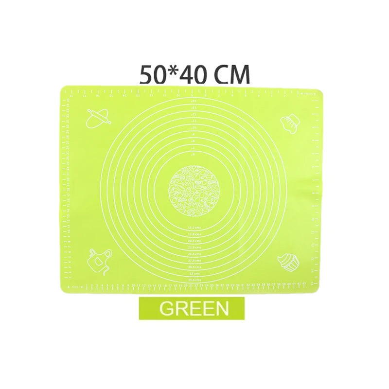 Silicone Baking Mat | Kneading Dough Pastry Liner - Extra Large Nonstick Oven Safe Pad - ZOOMNSTORE