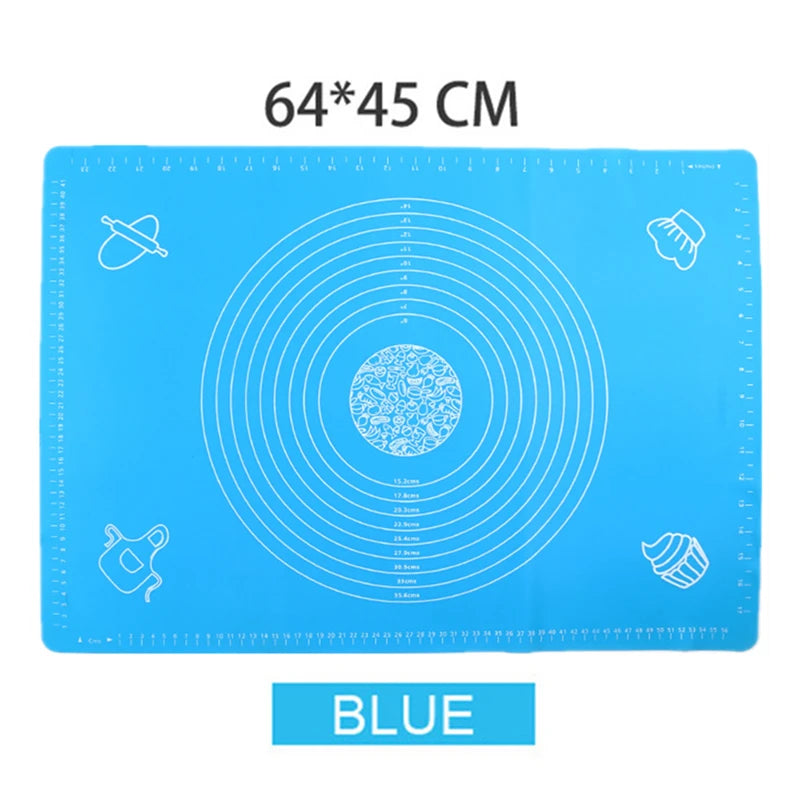 Silicone Baking Mat | Kneading Dough Pastry Liner - Extra Large Nonstick Oven Safe Pad - ZOOMNSTORE