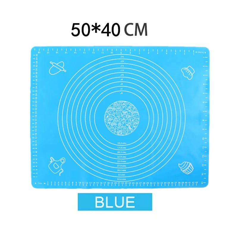 Silicone Baking Mat | Kneading Dough Pastry Liner - Extra Large Nonstick Oven Safe Pad - ZOOMNSTORE