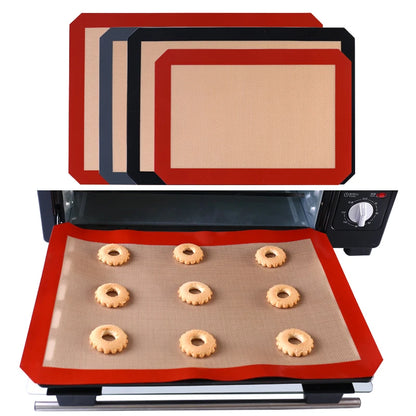 Silicone Baking Mat - Non Stick Cookie Sheet Liner | Professional Grade, Reusable - ZOOMNSTORE