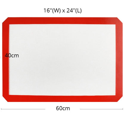 Silicone Baking Mat - Non Stick Cookie Sheet Liner | Professional Grade, Reusable - ZOOMNSTORE