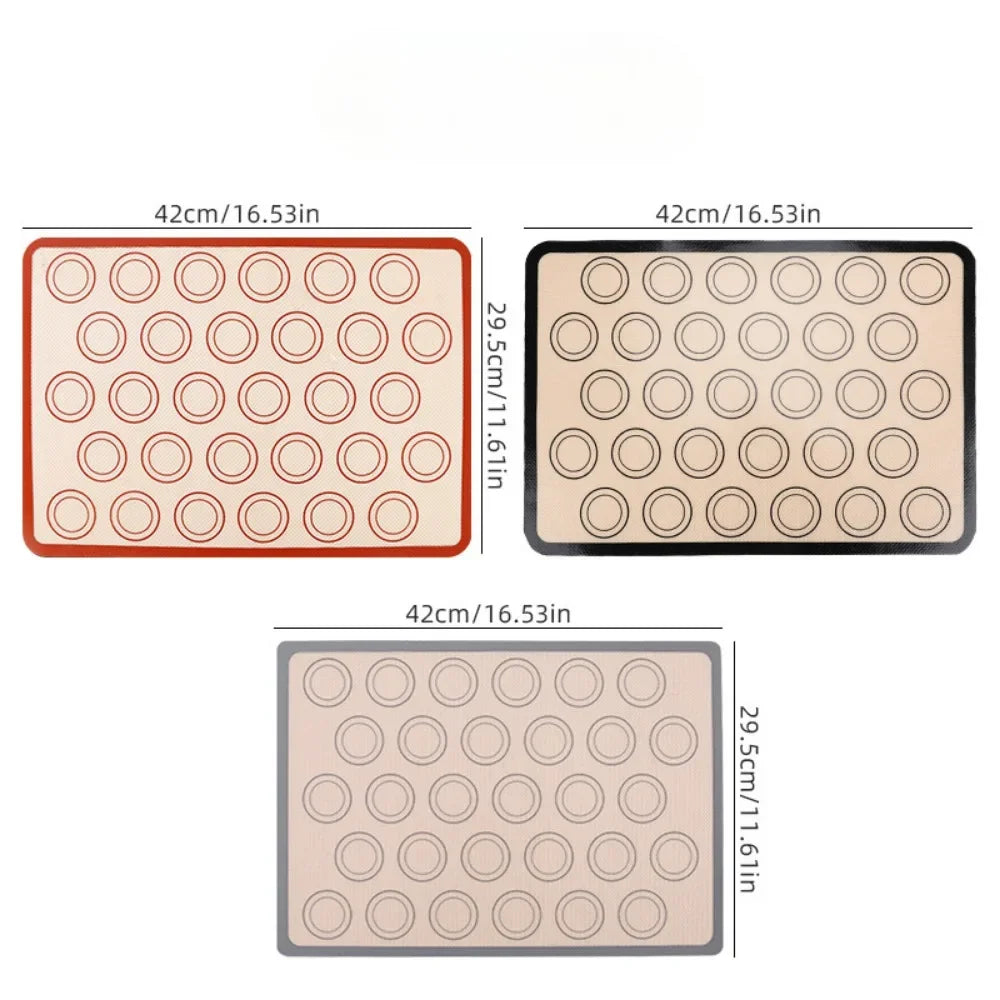 Silicone Baking Mat - Nonstick Macaron Pastry Sheet | Professional Bake Pan Liner - ZOOMNSTORE