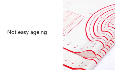 Silicone Baking Mat - Oversize Non Stick Pastry Rolling Mat For Pizza Dough - ZOOMNSTORE