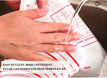 Silicone Baking Mat - Oversize Non Stick Pastry Rolling Mat For Pizza Dough - ZOOMNSTORE