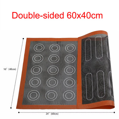 Silicone Baking Mat - Perforated Non Stick Oven Liner for Cookies & Bread - ZOOMNSTORE