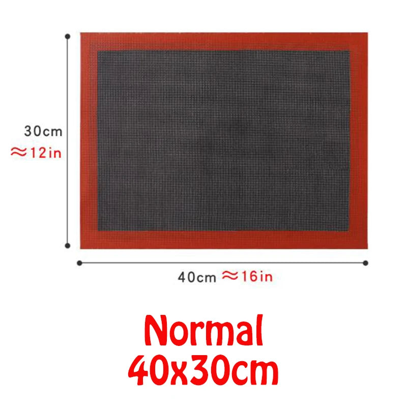 Silicone Baking Mat - Perforated Non Stick Oven Liner for Cookies & Bread - ZOOMNSTORE
