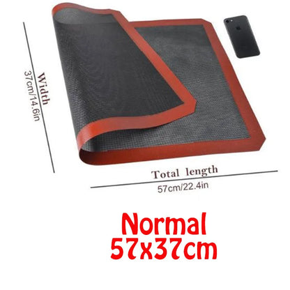 Silicone Baking Mat - Perforated Non Stick Oven Liner for Cookies & Bread - ZOOMNSTORE