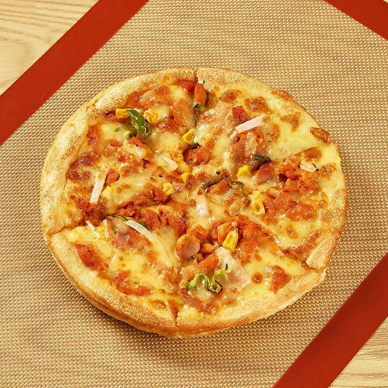 Silicone Baking Mats - Leak-Proof Heat Resistant Mats With Corner Snap Buttons - ZOOMNSTORE