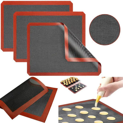 Silicone Baking Mats - Non Stick Oven Liner | Reusable Eco Friendly Baking Sheet - ZOOMNSTORE