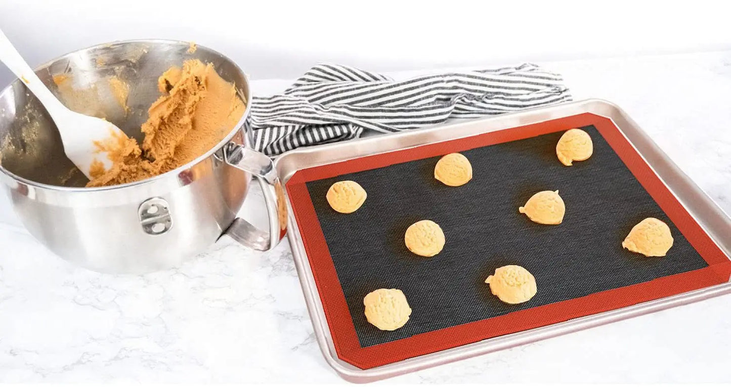 Silicone Baking Mats - Non Stick Oven Liner | Reusable Eco Friendly Baking Sheet - ZOOMNSTORE