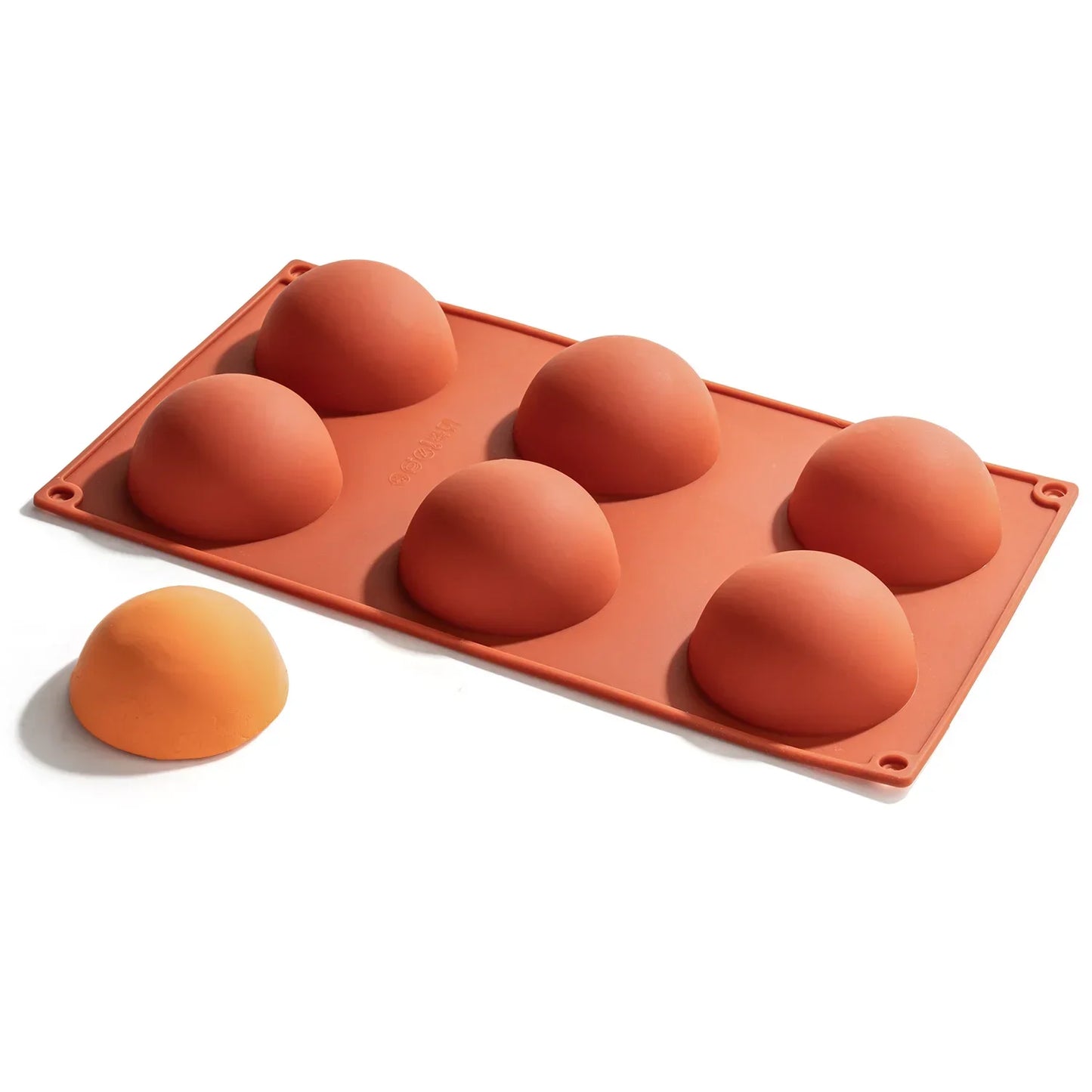 Silicone Baking Mold - 12 Cavity Oval Nonstick Cake Pan | Heat Resistant, Oven Safe - ZOOMNSTORE