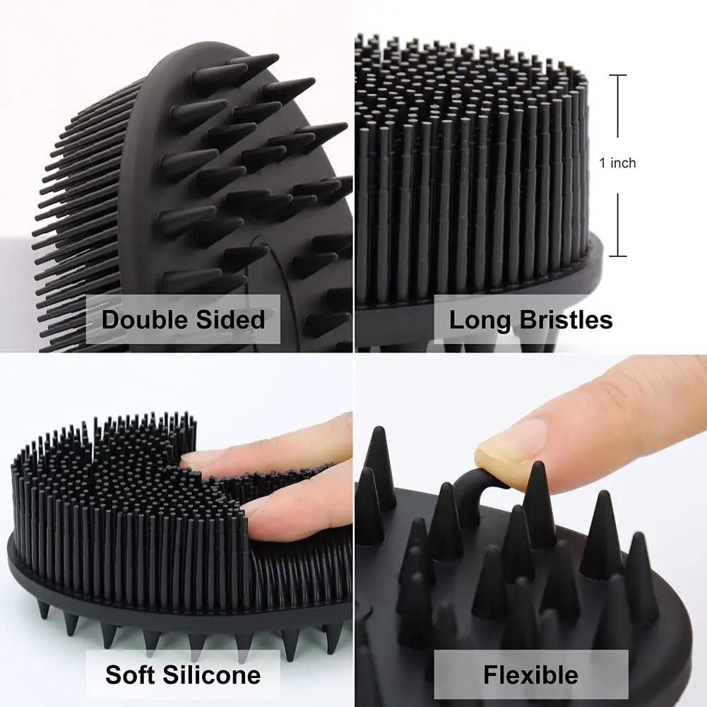 Silicone Bath Brush | Full Body Scrub & Massage Bath Brush for Deep Cleaning - ZOOMNSTORE