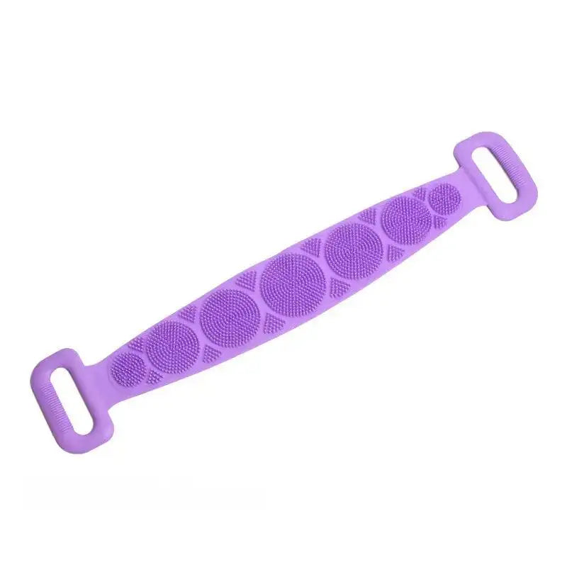 Body Sponge Silicone Brushes Bath Towels Scrubber Rubbing Back Peeling Massage Shower Belt Extended Skin Clean Brushes - ZOOMNSTORE