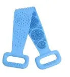 Body Sponge Silicone Brushes Bath Towels Scrubber Rubbing Back Peeling Massage Shower Belt Extended Skin Clean Brushes - ZOOMNSTORE