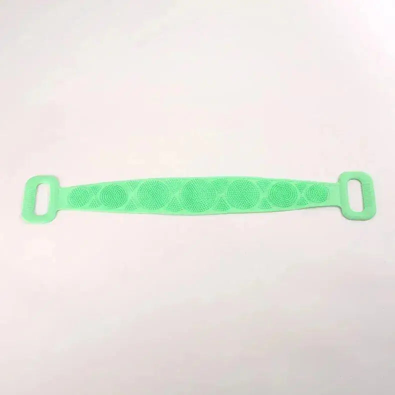 Body Sponge Silicone Brushes Bath Towels Scrubber Rubbing Back Peeling Massage Shower Belt Extended Skin Clean Brushes - ZOOMNSTORE