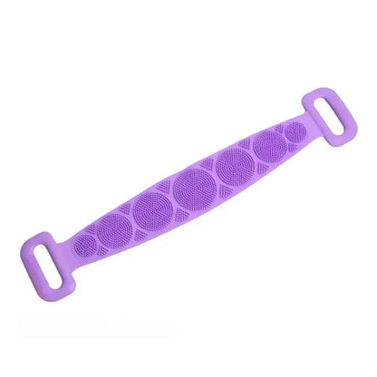 Body Sponge Silicone Brushes Bath Towels Scrubber Rubbing Back Peeling Massage Shower Belt Extended Skin Clean Brushes - ZOOMNSTORE