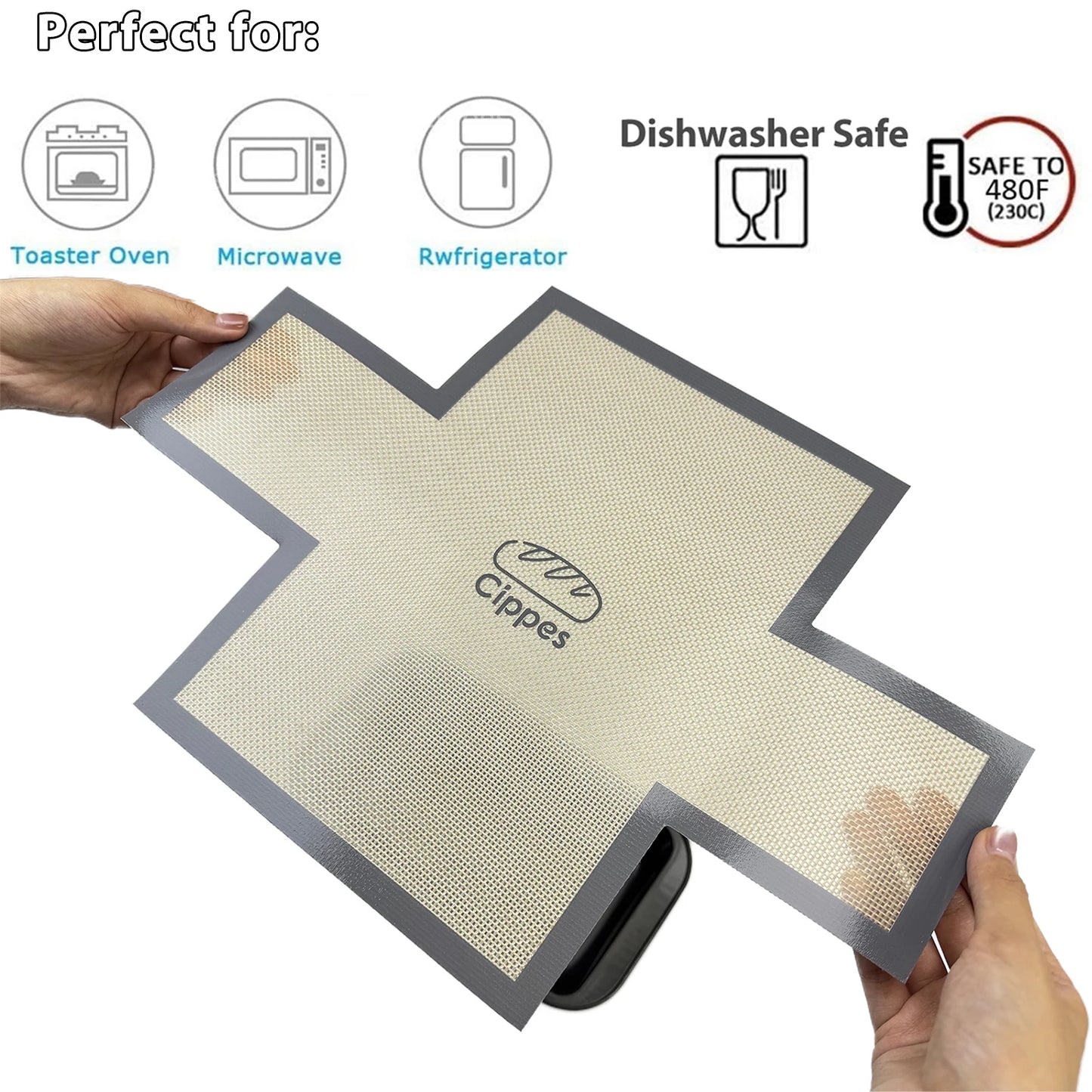 Silicone Bread Pan Liner - Reusable Nonstick Baking Mat for 9.5 x 5 Inch Loaf Pans - ZOOMNSTORE