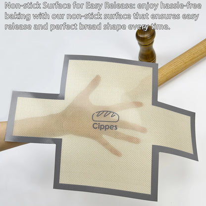 Silicone Bread Pan Liner - Reusable Nonstick Baking Mat for 9.5 x 5 Inch Loaf Pans - ZOOMNSTORE