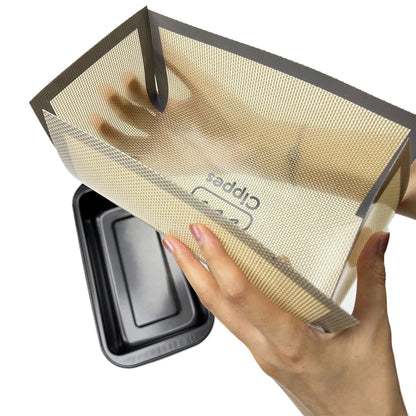 Silicone Bread Pan Liner - Reusable Nonstick Baking Mat for 9.5 x 5 Inch Loaf Pans - ZOOMNSTORE