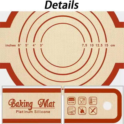 Silicone Bread Sling – Reusable Non-Stick Baking Mat with Long Handles for Dough Transfer - ZOOMNSTORE