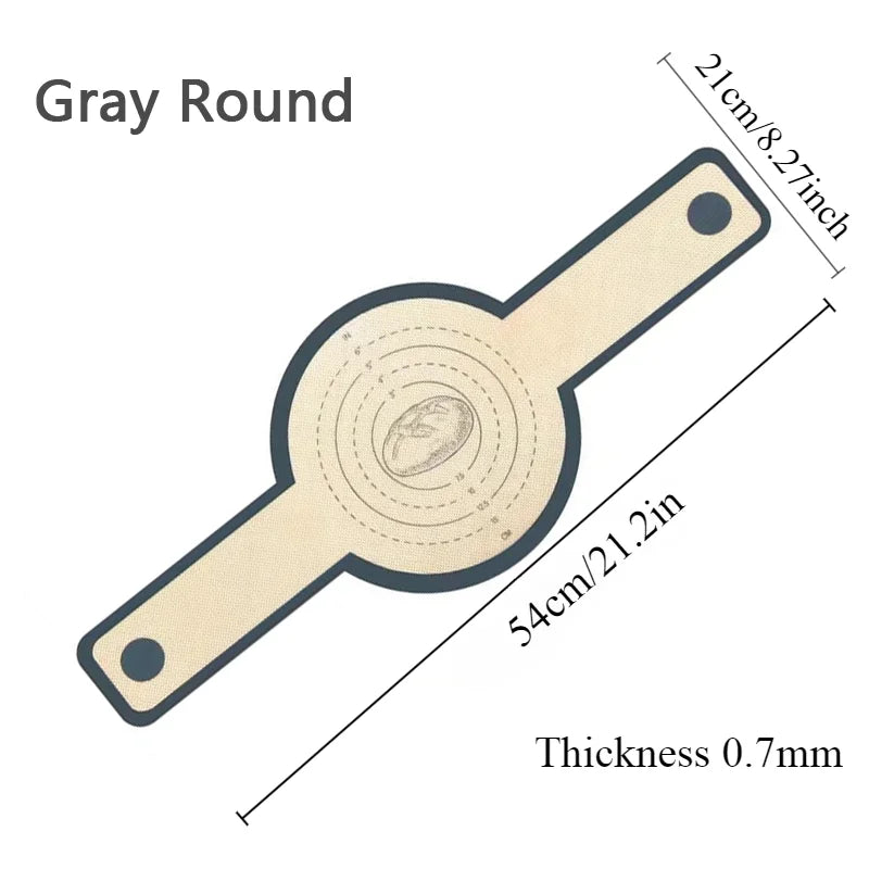 Silicone Bread Sling – Reusable Non-Stick Baking Mat with Long Handles for Dough Transfer - ZOOMNSTORE