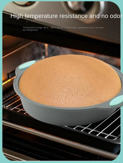 Silicone Cake Mold with Heat Resistant Non-Stick Baking Pan Set, 3D Bread Loaf & Muffin Tray - ZOOMNSTORE