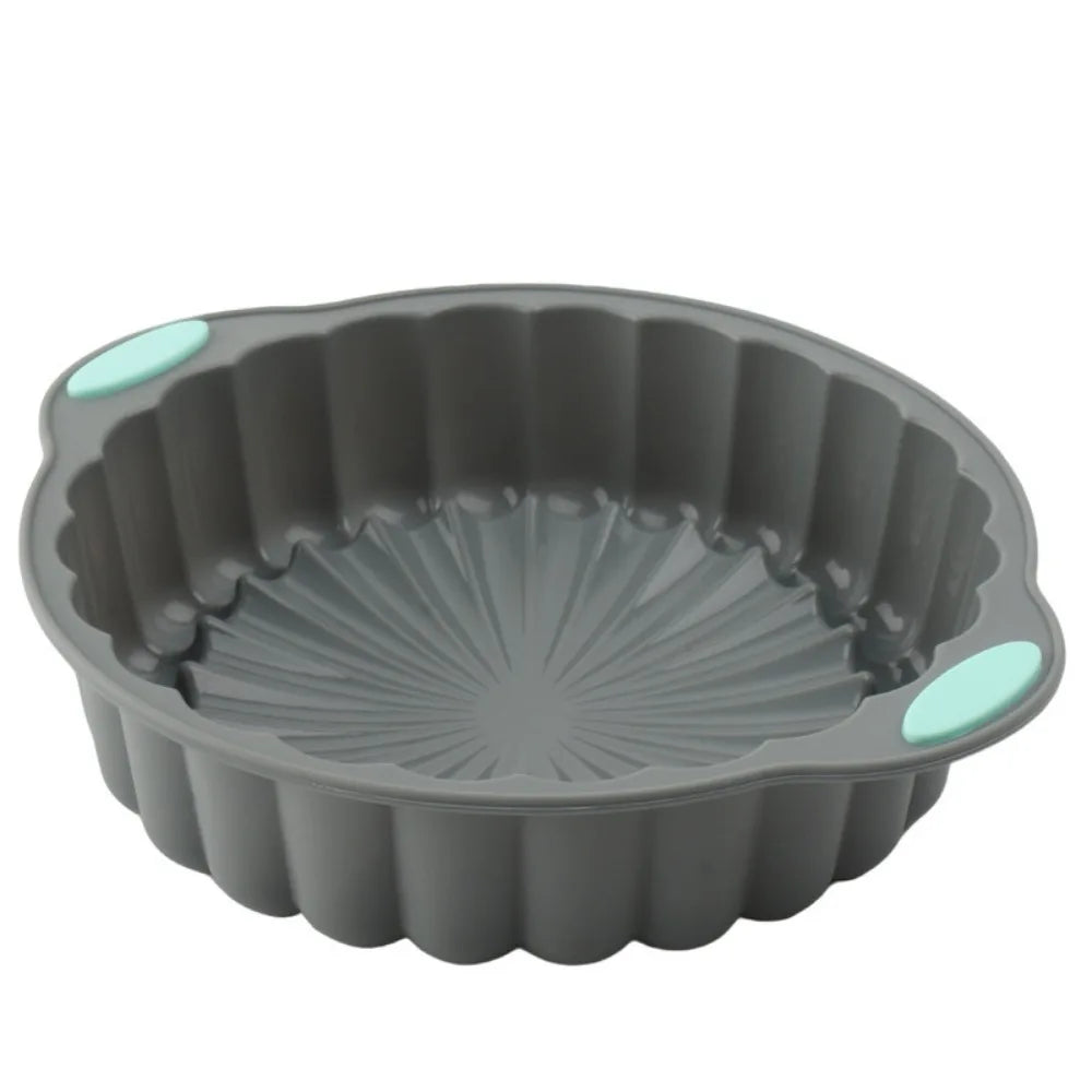 Silicone Cake Mold with Heat Resistant Non-Stick Baking Pan Set, 3D Bread Loaf & Muffin Tray - ZOOMNSTORE