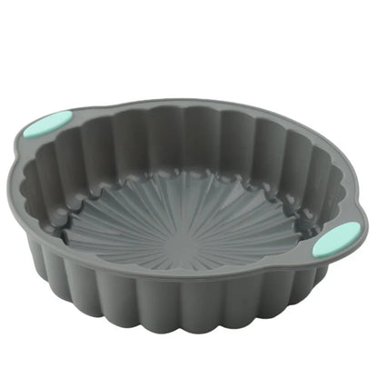 Silicone Cake Mold with Heat Resistant Non-Stick Baking Pan Set, 3D Bread Loaf & Muffin Tray - ZOOMNSTORE