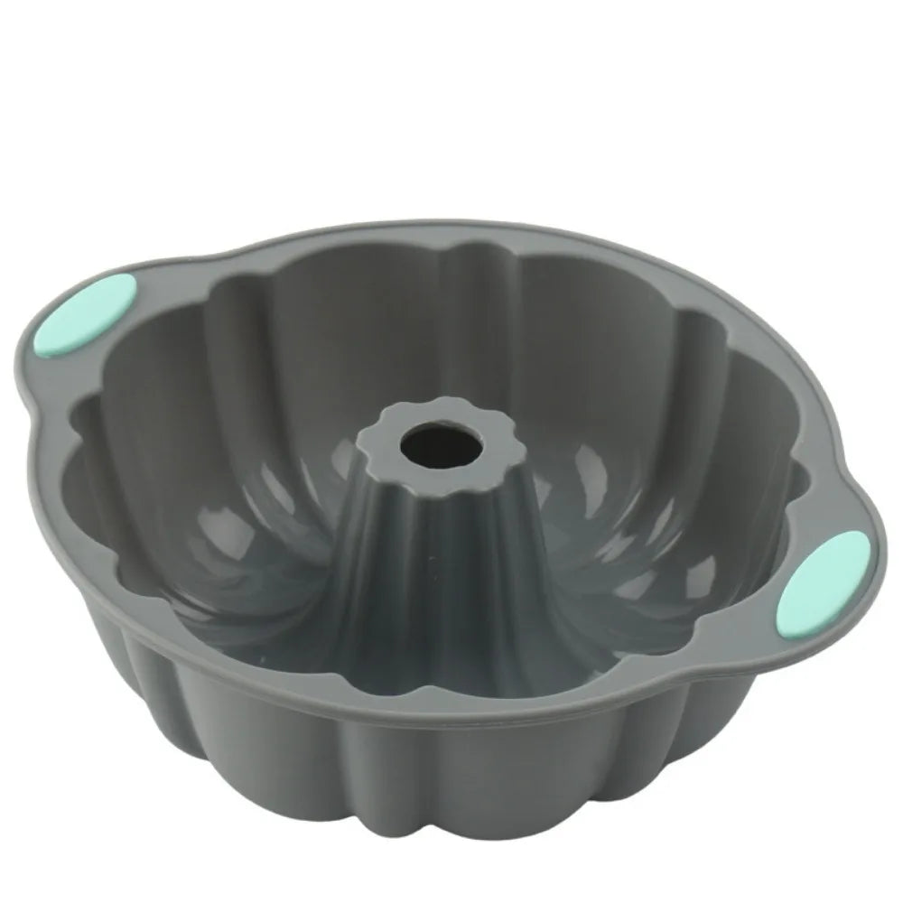 Silicone Cake Mold with Heat Resistant Non-Stick Baking Pan Set, 3D Bread Loaf & Muffin Tray - ZOOMNSTORE