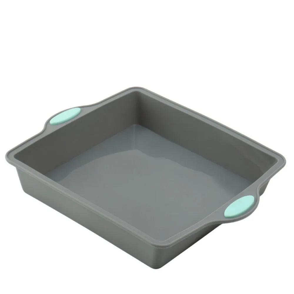 Silicone Cake Mold with Heat Resistant Non-Stick Baking Pan Set, 3D Bread Loaf & Muffin Tray - ZOOMNSTORE