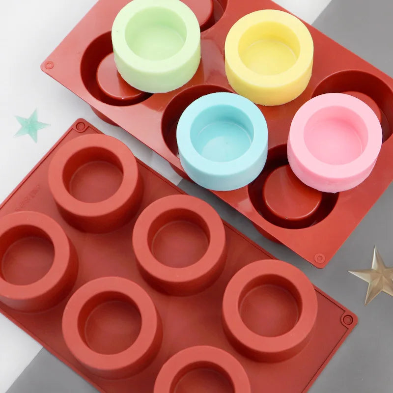 Silicone Cake Moulds - Flexible Baking Tools | 3D Cake Tray & Muffin Silicone Cup - ZOOMNSTORE