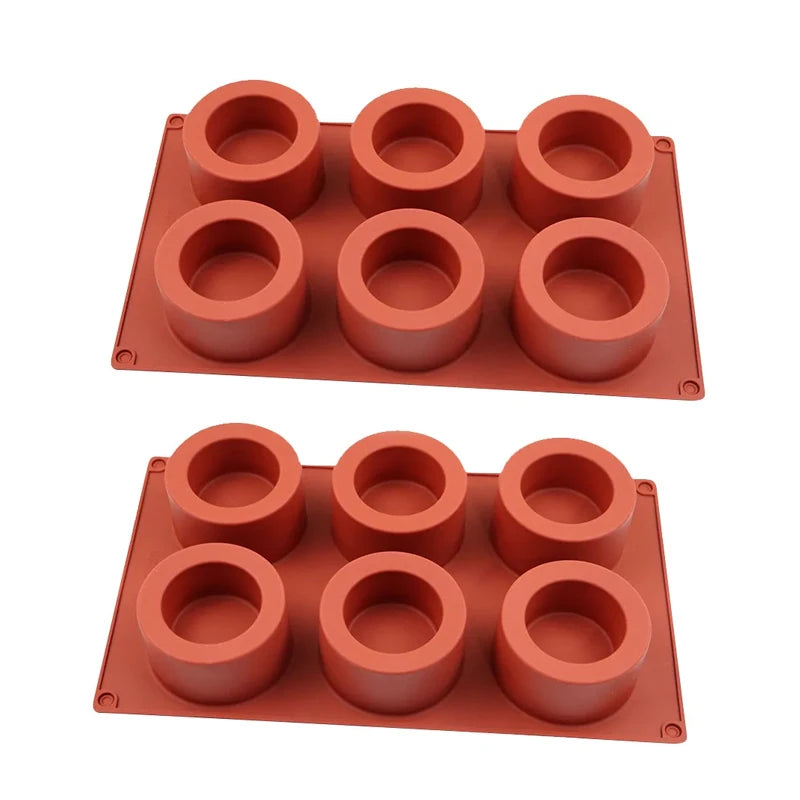 Silicone Cake Moulds - Flexible Baking Tools | 3D Cake Tray & Muffin Silicone Cup - ZOOMNSTORE