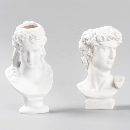 Silicone Concrete Flower Pot Molds - Handmade Bonsai Vase Molds - ZOOMNSTORE