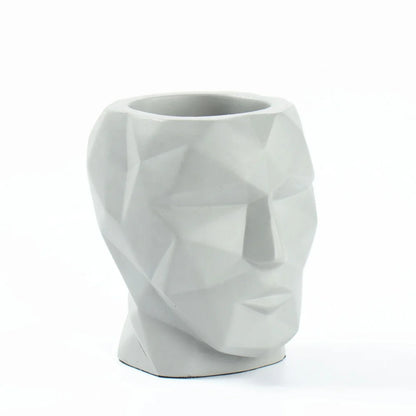 Silicone Concrete Flower Pot Molds - Handmade Bonsai Vase Molds - ZOOMNSTORE