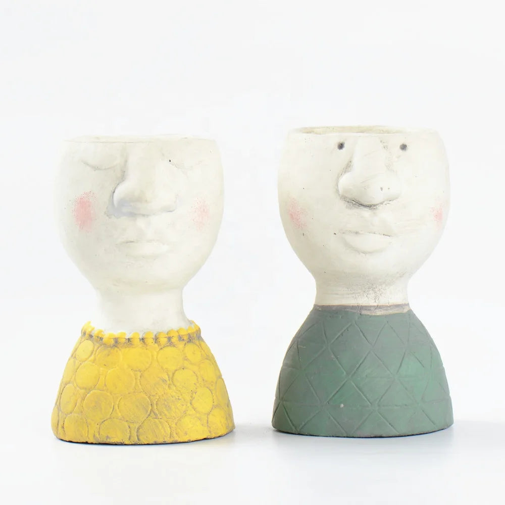 Silicone Concrete Flower Pot Molds - Handmade Bonsai Vase Molds - ZOOMNSTORE