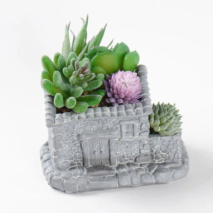 Silicone Concrete Flower Pot Molds - Handmade Bonsai Vase Molds - ZOOMNSTORE