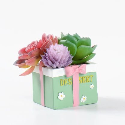 Silicone Concrete Flower Pot Molds - Handmade Bonsai Vase Molds - ZOOMNSTORE